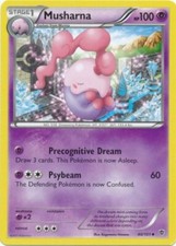 Musharna - 40/101 - Uncommon - Reverse Holo x1 - Lightly Played - BW Plasma Blas