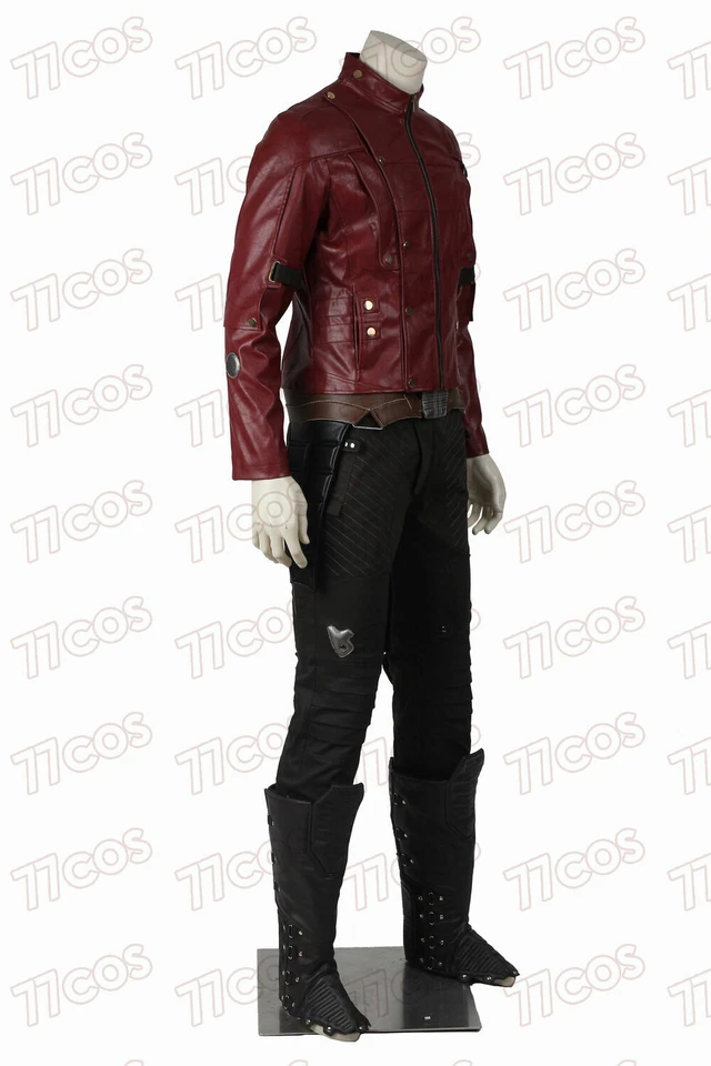 Guardians of The Galaxy Peter Quill Star-Lord Cosplay Costume Full - Image 3 of 4