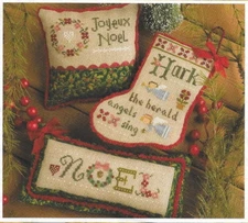 Lizzie Kate 2017 Flora McSample Treats #188 - Christmas Cross Stitch Pattern