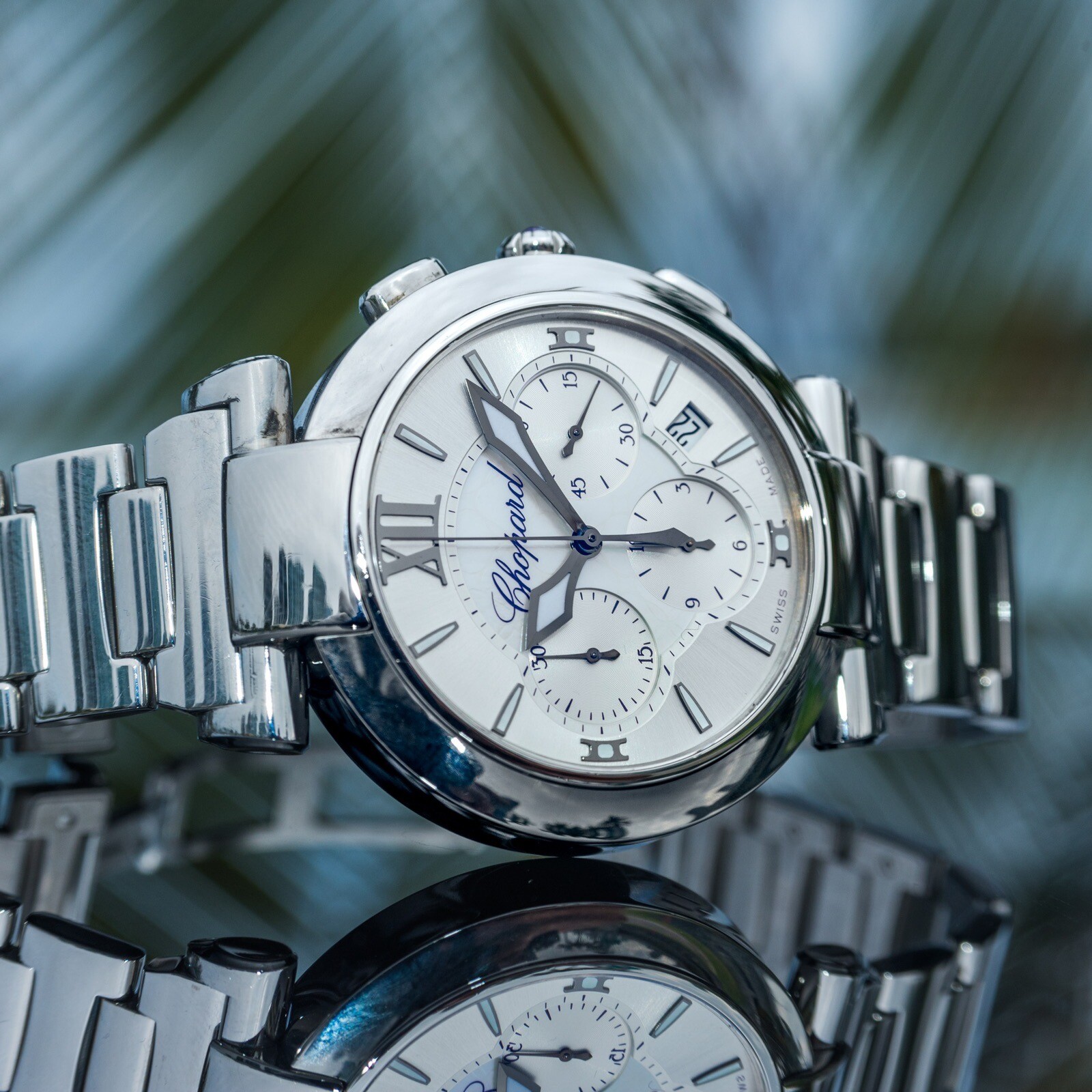 Chopard Imperiale Automatic Chronograph 8549 Moth… - image 17