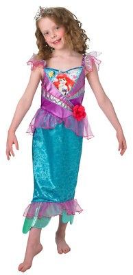 Rubies 3889219 - Arielle Shimmer, Gr 3 - 8 Jahre, S,M,L  - Disney Prinzessinnen