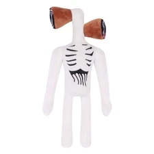 White Siren Head Plush Figure Toy Stuffed Toys Doll Toys for Children 15.7''