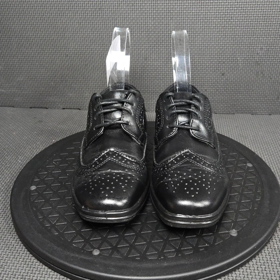 Deer Stags Ace Comfort Wingtip Oxfords Toddler Sz 13 Black Dress Shoes - Image 2 of 4