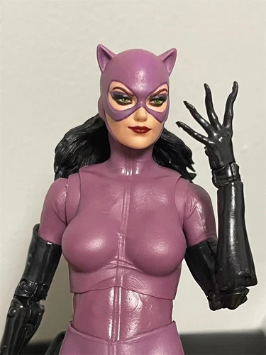 Figura de acción Mcfarlane tallada cabeza de gato Knightfall pintada 1/12 - Imagen 4 de 10