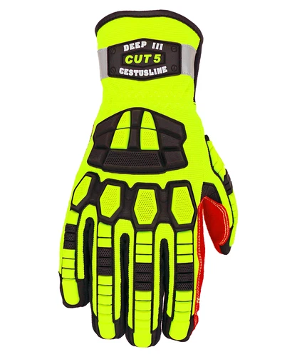 CESTUS HEAVY DUTY IMPACT AND  CUT RESISTANT WORK GLOVES CONSTRUCTION DIY SAFTEY