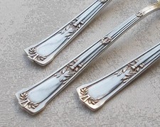 *RAR* Feinstes Jugendstil Set 6 Mokkal&ouml;ffel in 800er Silber Koch&Bergfeld 1905