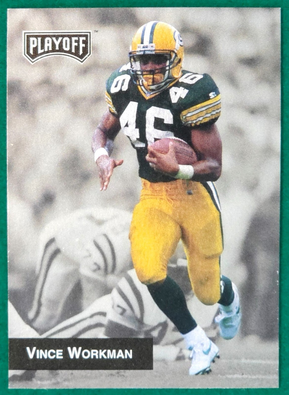 Vince Workman - 1993 Playoff #188 - Green Bay Packers Football Card