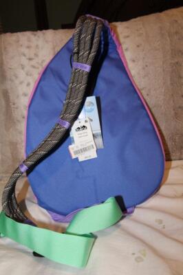 KAVU Mini Rope Sling Backpack – Gem Crush – New With Tags pink purple Gem Crush NWT Kavu Rope Sling Bag Backpack Womens Tote Purse  main image 4