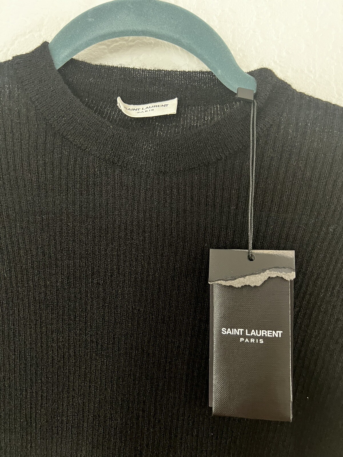SAINT LAURENT MAGLIONE DONNA MISTO MOHAIR TAGLIA L