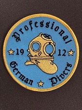 Aufnäher patch Taucherhelm Helmtaucher diver Bundeswehr Marine navy Tauchen
