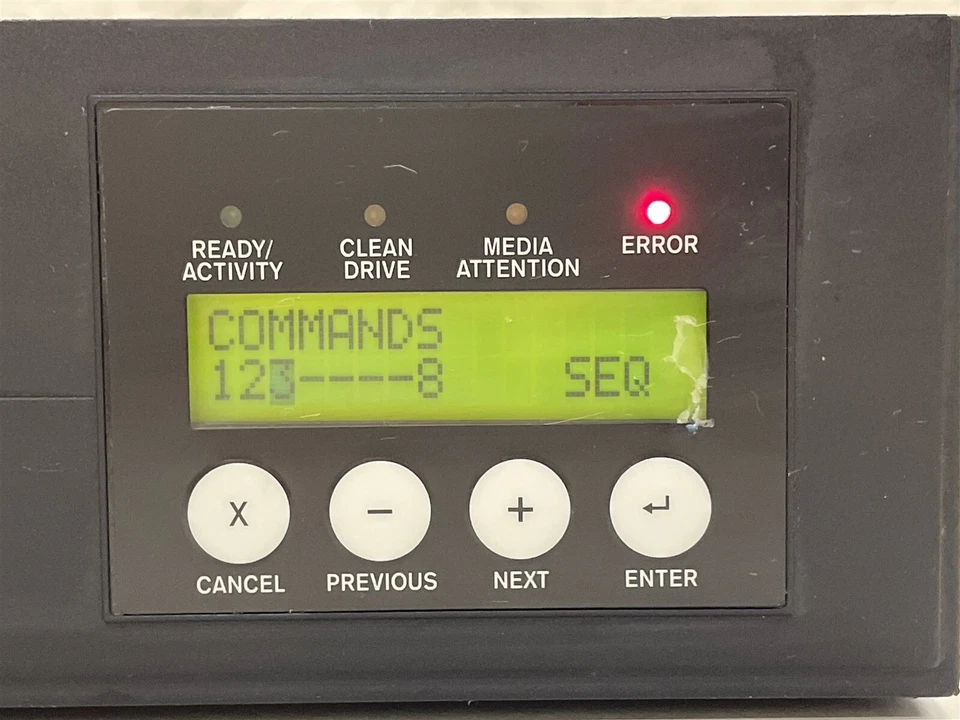 ADIC FASTSTOR 2 8-00233-02 LTO-2 LVD DESKTOP AUTOLOADER AS-IS - Image 3 of 4