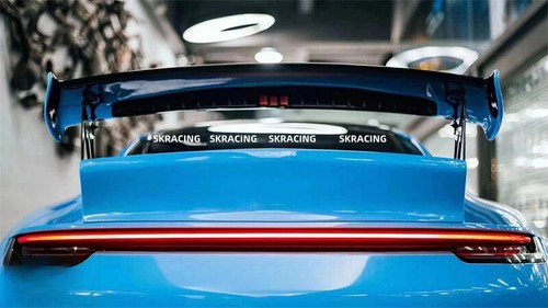 Ala del alerón trasero maletero trasero fibra de carbono seca para Porsche 911 992 2020-2024 - Imagen 9 de 15