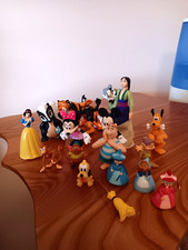Disney Figure Toy Lot Of 18. Nice Variety PVC, Cake Toppers Vintage