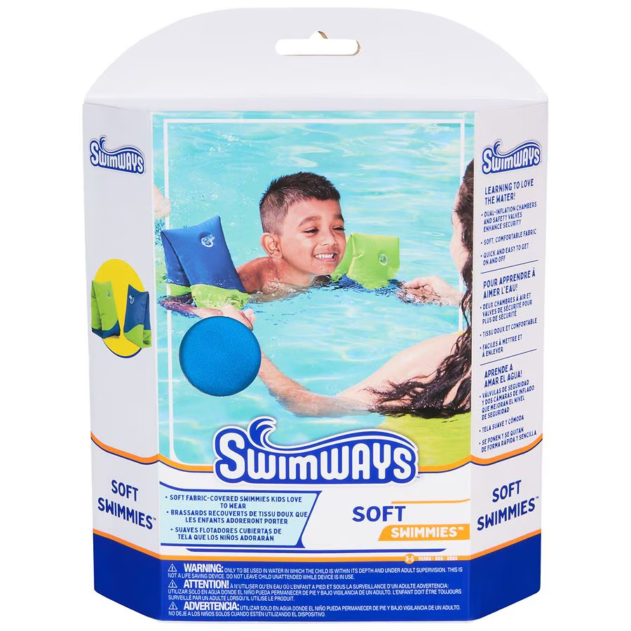 SwimWays Soft Swimmies Swimming Pool Arm Floats