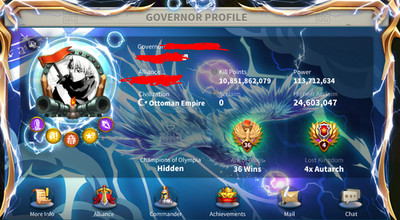 ROK ACC 113M POWER | SVIP | 1200 GOLD HEADS | 7 GOLDEN SET | READY FOR MIGRATION