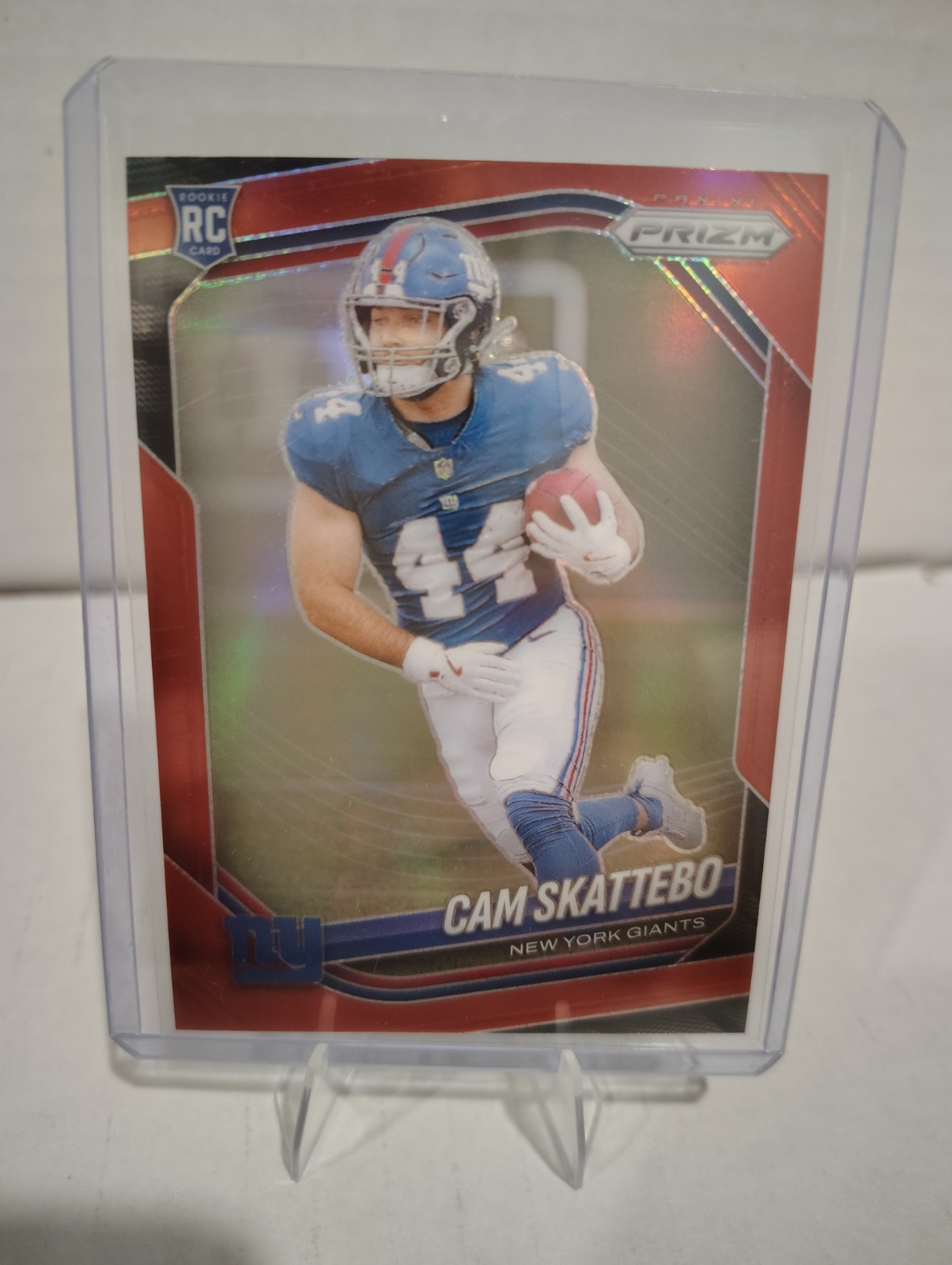 2025 Panini Prizm Cam Skattebo RC Prizm Rookie #363 NY Giants RARE RED SSP