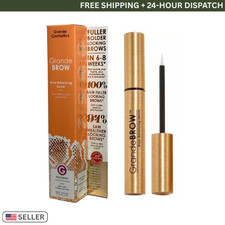 GrandeBROW Eyebrow Enhancing Serum 0.1oz 3ml 4 Month Supply   New  Sealed