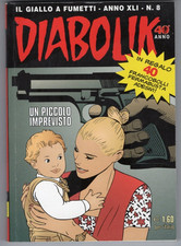 DIABOLIK  XLI 8: Un piccolo imprevisto (con 40 francobolli) - come nuovo