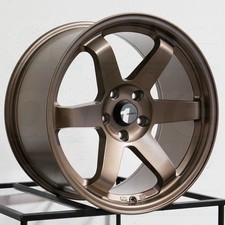 17x8 Avid1 Av06 4x100 35 Matte Bronze Wheels Rims Set4 73.1