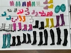 Barbie Doll Shoes and Boots Variety of Colors Some Vintage Lot Of 31 Pairs