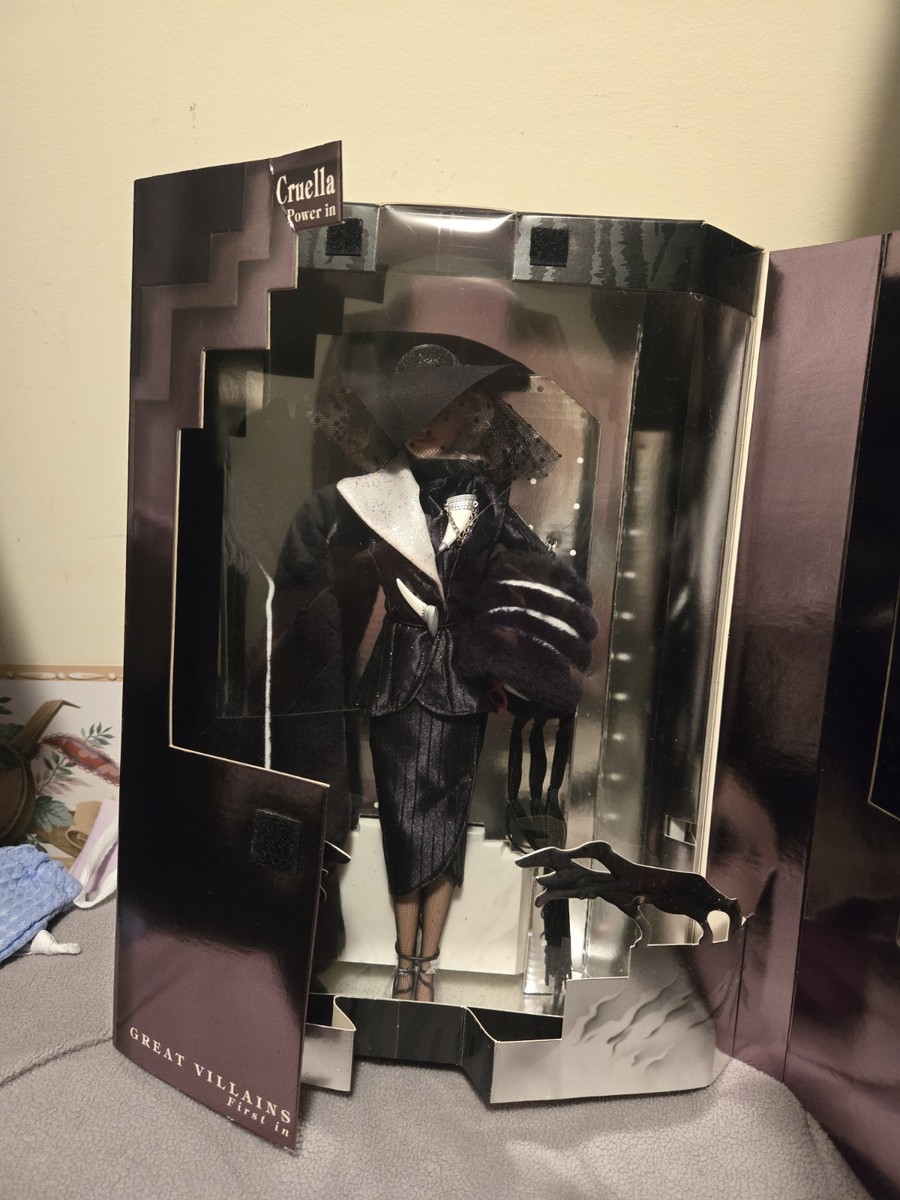 DISNEY CRUELLA DE VIL GREAT VILLAINS COLLECTION 1ST IN SERIES MATTEL #16295 | eBay DISNEY CRUELLA DE VIL GREAT VILLAINS COLLECTION 1ST IN SERIES MATTEL #16295 | eBay
