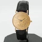 Men's Corum $20 1904 Liberty Head Double Eagle Coin 36mm Wristwatch #W288927-2