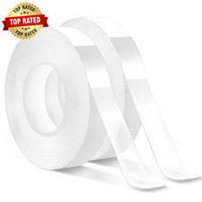 2 Pack Nano Double Sided Tape Duty Mounting Tape Sticky Walls Double Sided Heavy