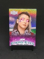 2025 AEW Skybox Metal Universe #EG-19 Energ-Eyes - Hikaru Shida