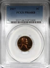 1937 Proof Lincoln Cent PCGS PR64RB Low Mintage RED BROWN COLOR