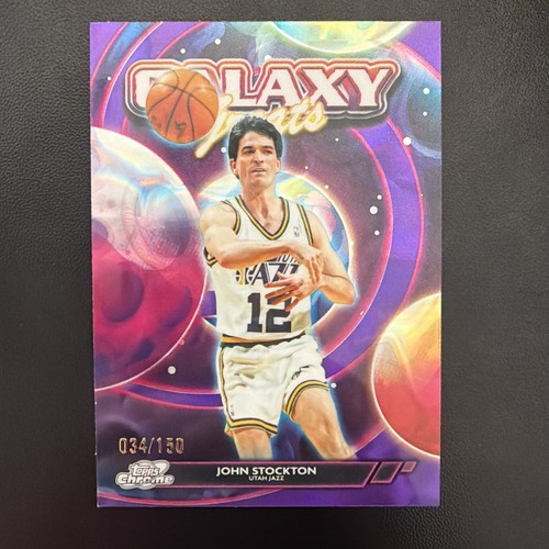 2025 Topps Cosmic Chrome John Stockton Base (RAW)