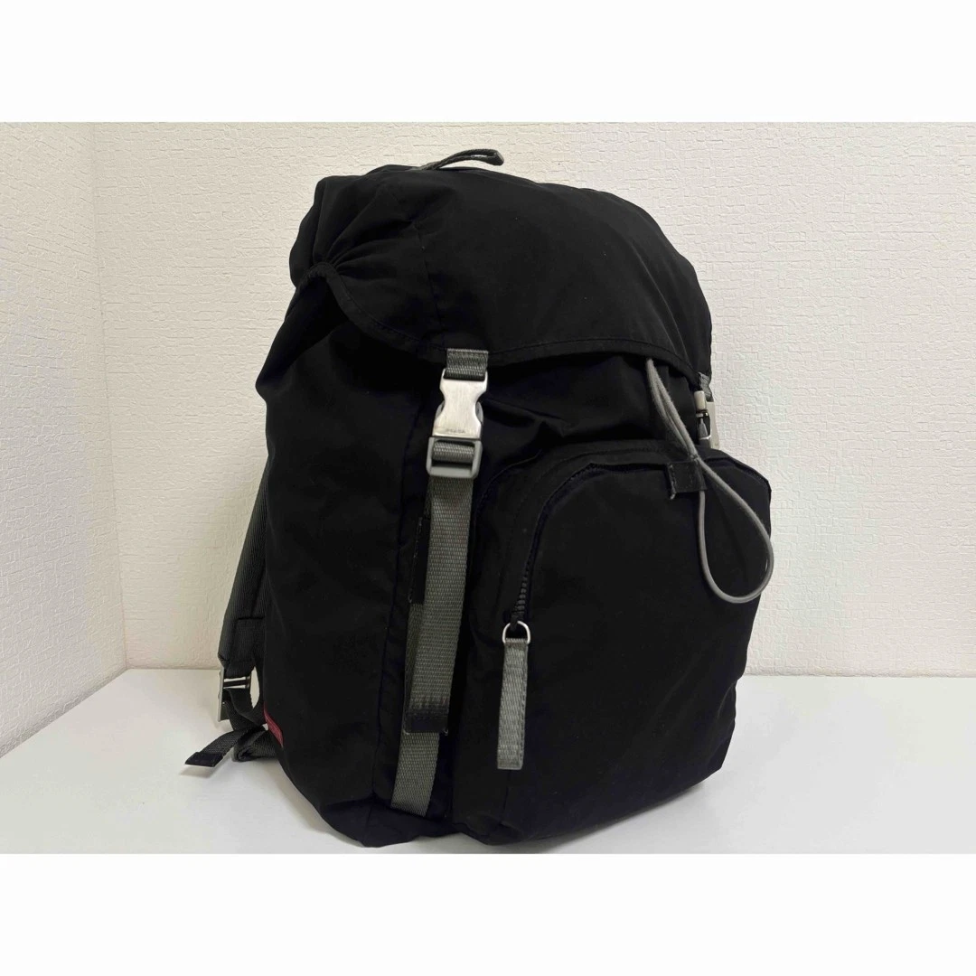 PRADA Backpack Black Bags for Men for sale | eBay