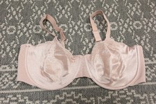 New Wacoal Back Appeal Underwire Bra - Size 44DDD - Rose Dust - 855303