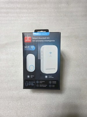 Globe Wi-Fi Smart Wireless Doorbell Chime Kit with Lighted Plug-In Chime N£W