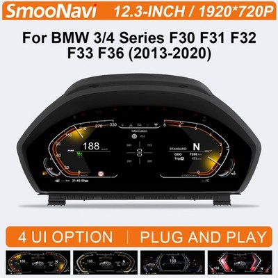 12.3'' für BMW F30 F31 F32 F33 F34 F36 TACHO KOMBIINSTRUMENT CLUSTER LED DIGITAL