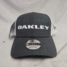 Oakley Heather New Era Snapback Adjustable Hat Graphite One Size