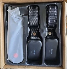 Htcuto Wireless Fence X3 1V2 Dog Training Collar for 2 Dogs 3500 ft, Black 