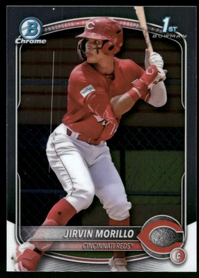 #ad #ad 2025 Bowman Chrome #BCP 160 Jirvin Morillo Prospects $1.50