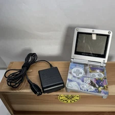 Nintendo Game Boy Advance SP Handheld System - Silver With Charger