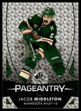 2023-24 SP Authentic Pageantry Jacob Middleton #P-33