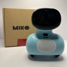 MIKO Mini AI Robot: The Ultimate Learning and Fun Companion for Kids Blue Teal