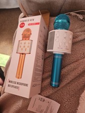 Handheld KTV Wireless Microphone with HiFi Speaker and Karaoke Function