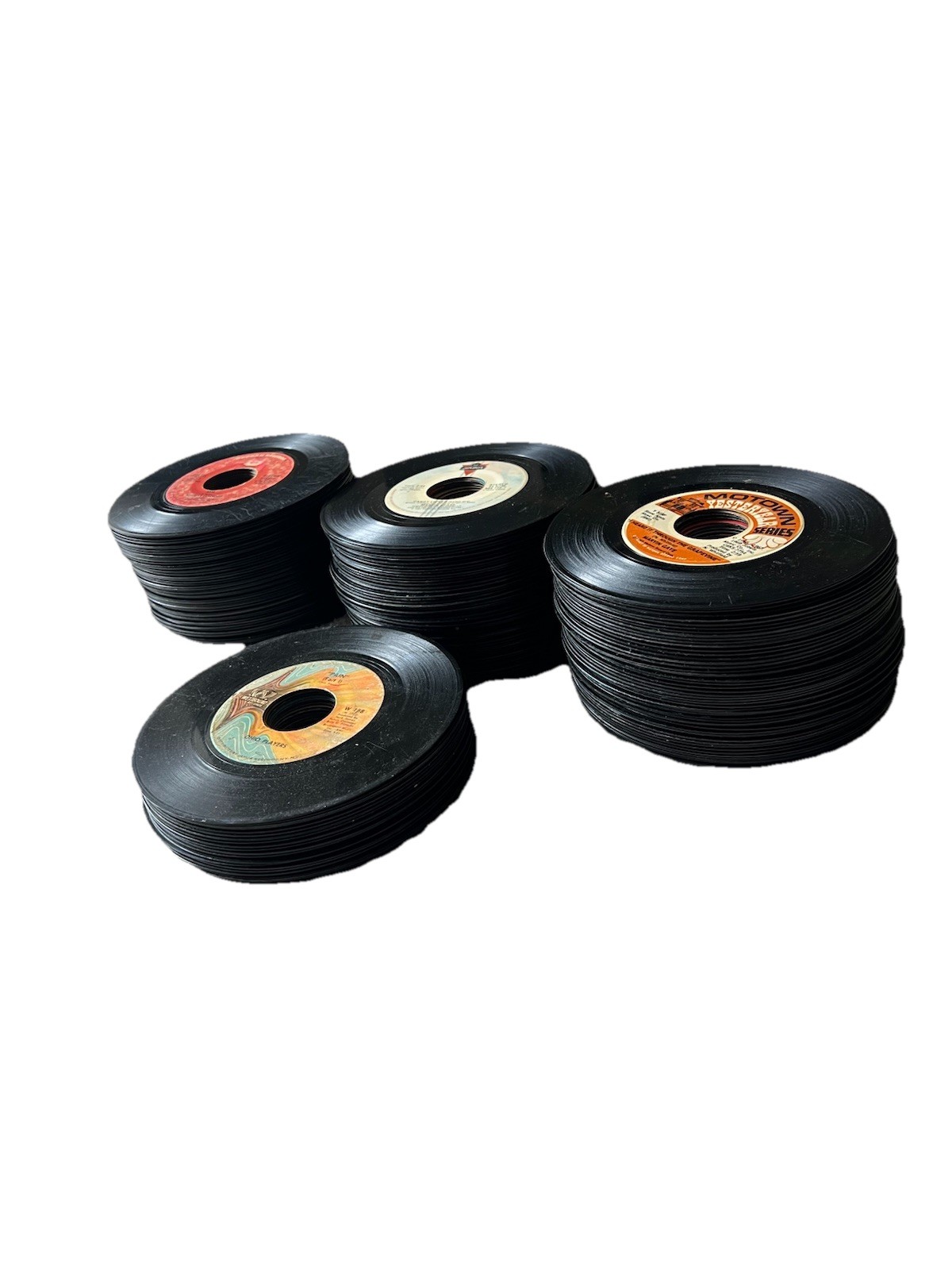 174x 7” Vinyl Records 45 RPM Lot – Motown Soul Funk Rock R&B Vintage