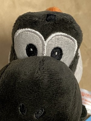 KPS Sanei Mario Yoshi's Island DS 5” Black Yoshi Plush Toy