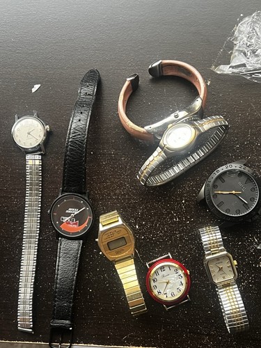 Lorus Seiko Timex Watches Mixed Lot Assorted Styles and Bands
