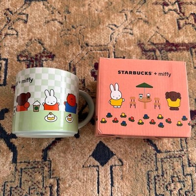Indonesia Limited Miffy STARBUCKS Coffee CUp Mug Becher 16oz 473ml Neu