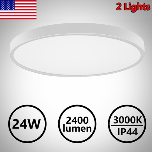 9 Inch Ultra-Thin LED Ceiling Light Flush Mount - 24W 1920LM Cool White 9 Inch Ultra-Thin LED Ceiling Light Flush Mount - 24W 1920LM Cool White
