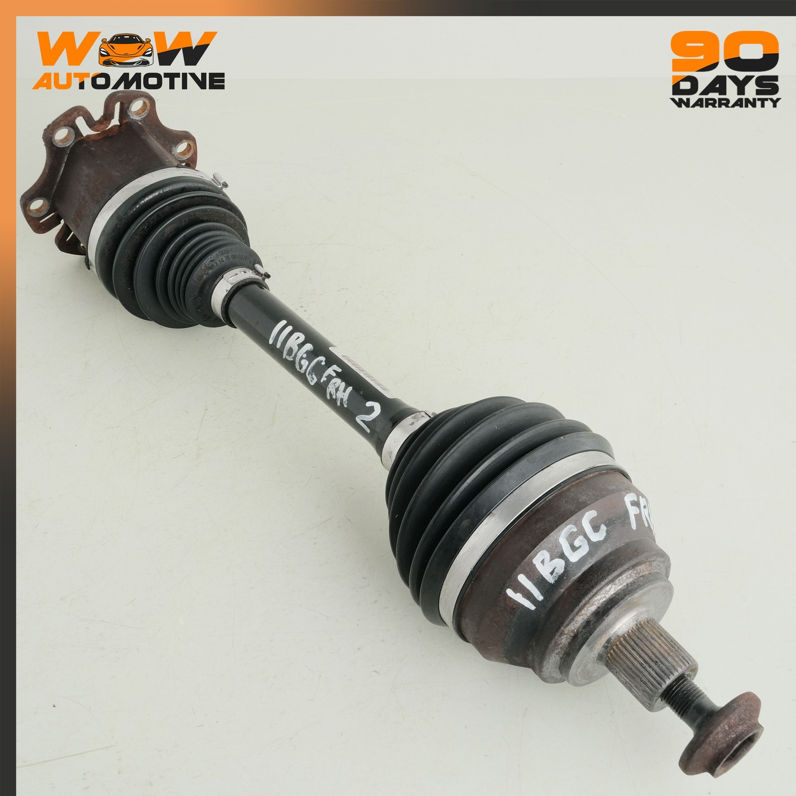 Bentley Continental GT 2004-2013 Front Right Axle shaft P/N 3W0407272E