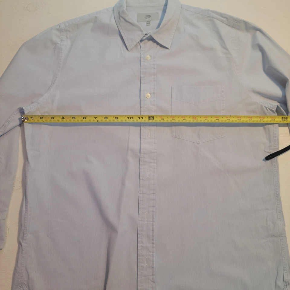 Jack Spade Men's Shirt XL Blue Warren Street New York Cotton Soft Casual Work - Image 3 of 4