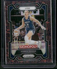 2024 Panini Prizm Monopoly WNBA #25 Dorka Juhasz Classic Icons Red Prizm