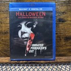 Halloween 6 The Curse of Michael Myers Bluray Unrated Producer's Cut Rare OOP🔪